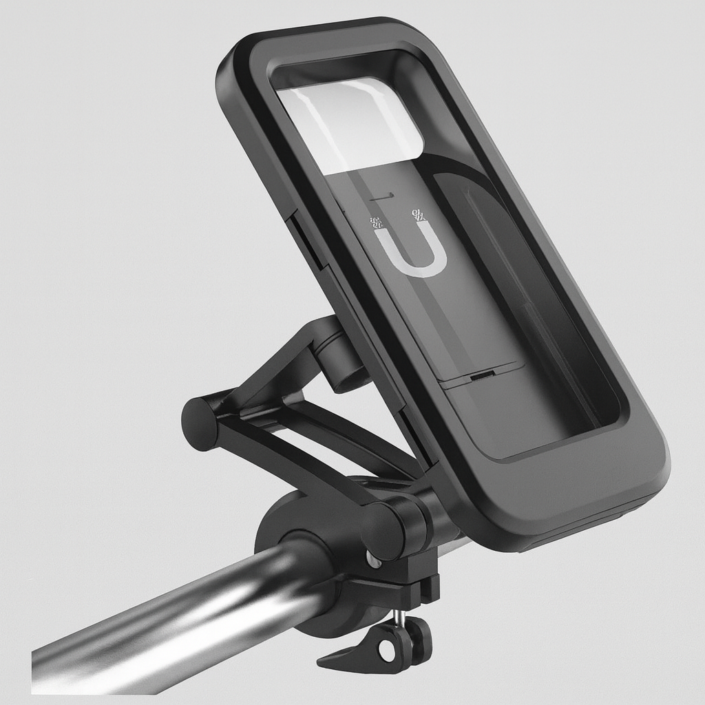 SOPORTE CELULAR IMPERMEABLE MOTO Y BICICLETA