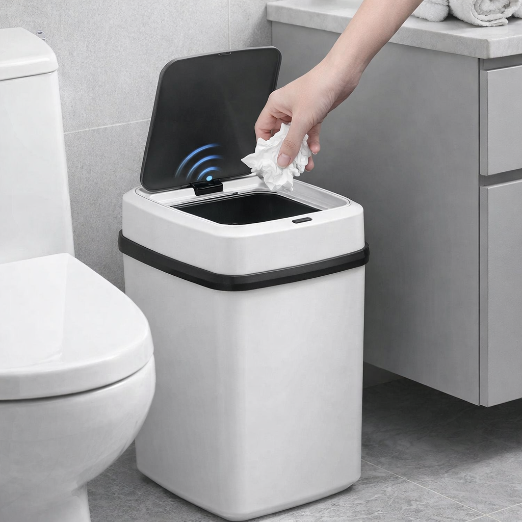 Caneca inteligente con sensor – Se abre sola sin tocarla