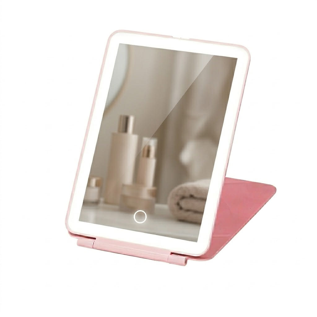 Espejo LED Recargable de Maquillaje