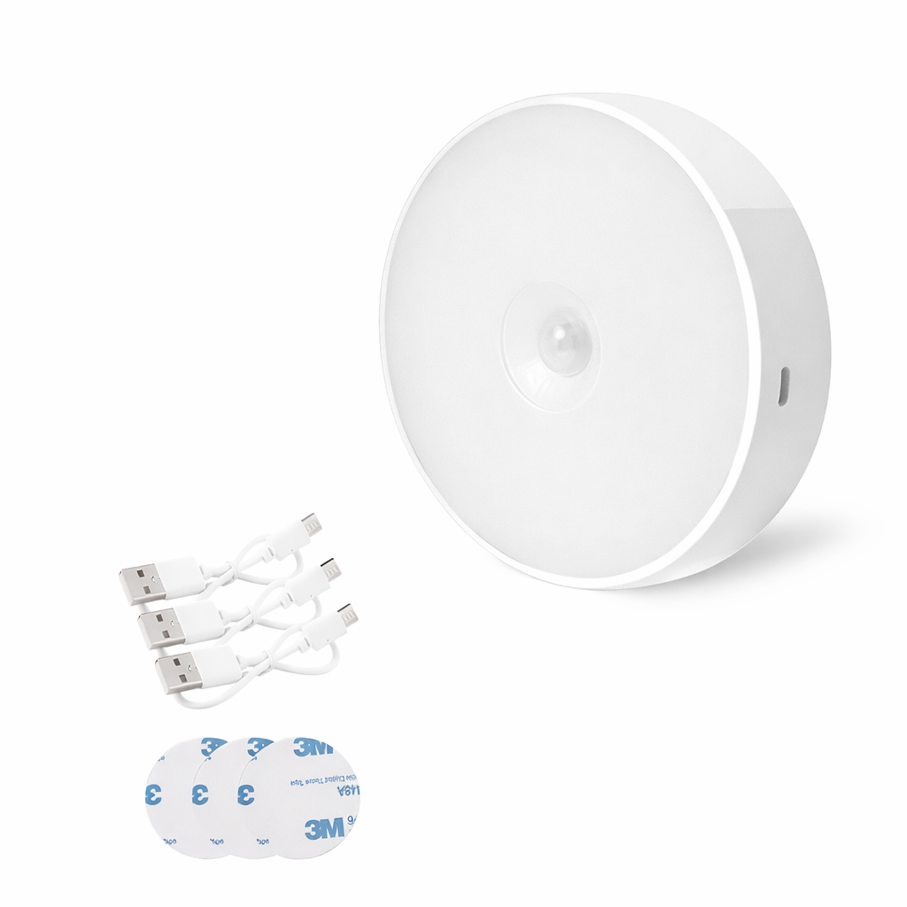 Lámpara LED con Sensor de Movimiento  KIT x3