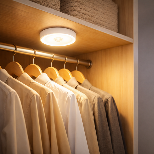 Lámpara LED con Sensor de Movimiento  KIT x3